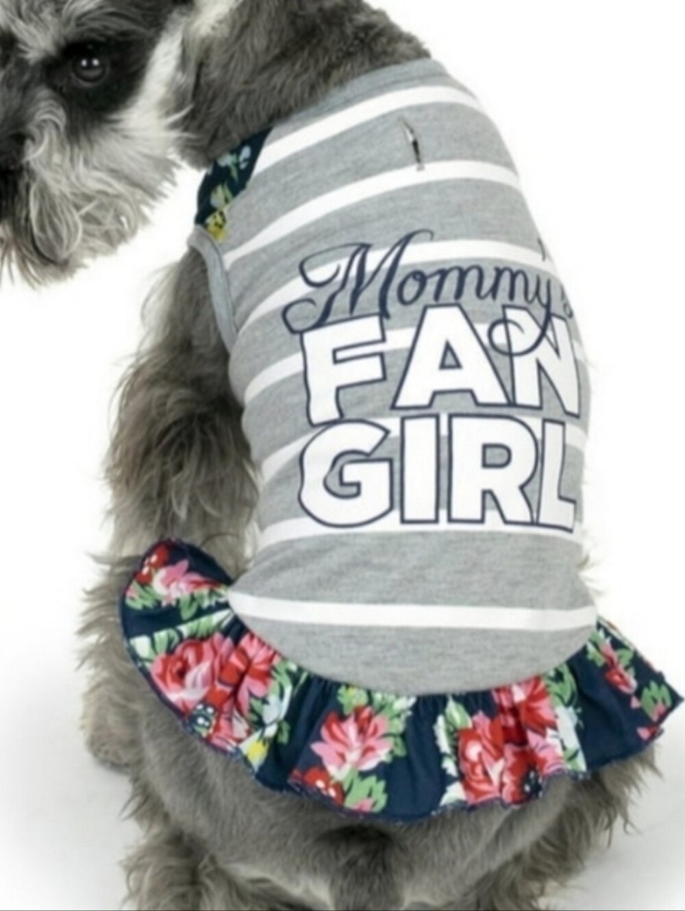 Vibrant Life Mommy's Fan Girl Tank Dog Dress • NEW!